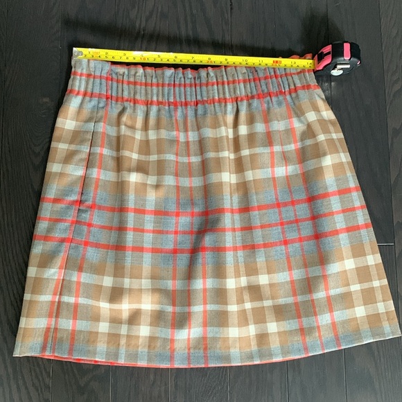 J. Crew Elastic Waisted Plaid Skirt - Picture 4 of 6